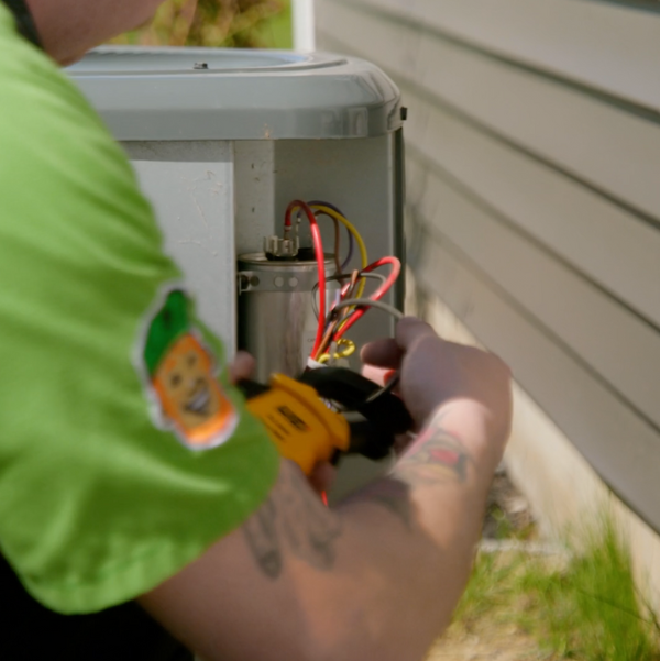 Dugan technician performing maintenance